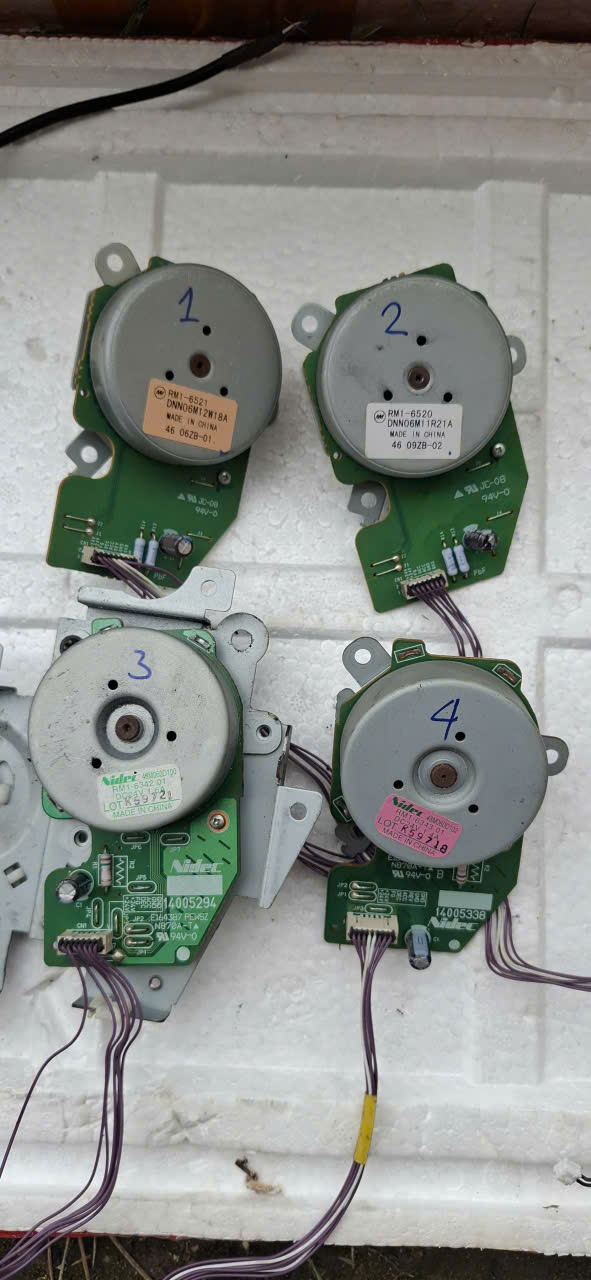 Motor động cơ máy in HP P3015 ( bóc máy).