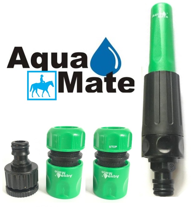 Bộ 5 vòi xịt khớp nối phun nước INGCO AQUAMATE TOTAL