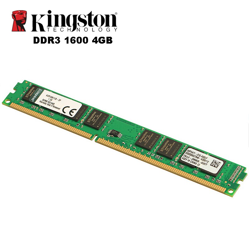 Ram kingston ddr3 4gb bus 1600mhz cho pc