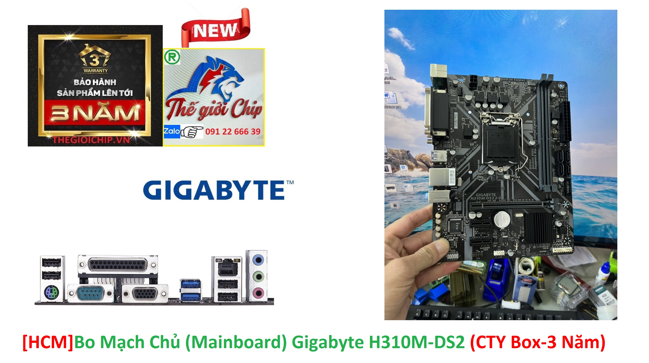 Bo mạch chủ gigabyte h310m-ds2