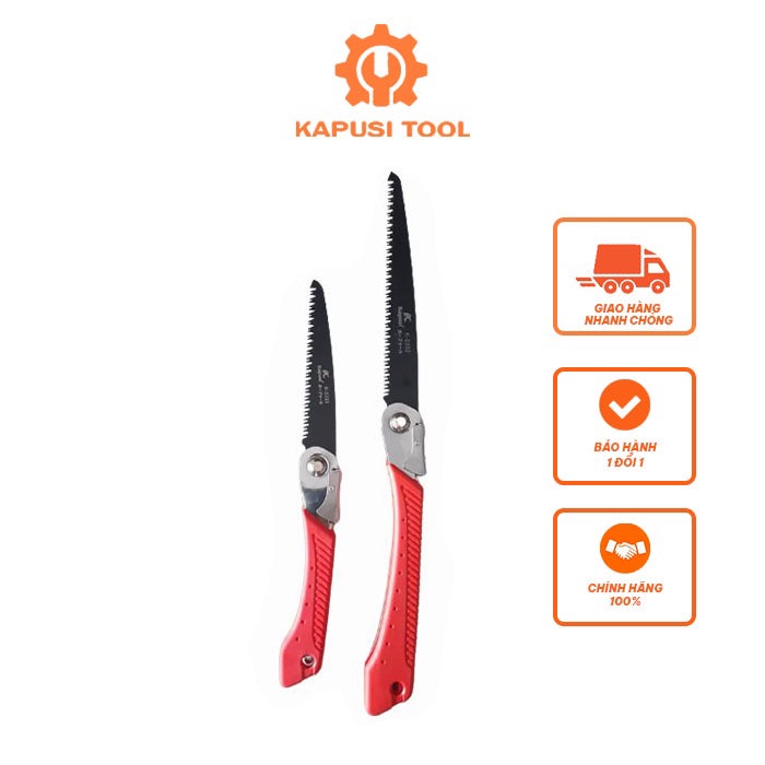 Cưa cây cảnh kiểng, cành cây gấp gọn nhật kapusi japan cưa dài 21cm - 27cm