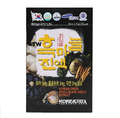 Nước Tỏi Đen Taewoong – Korean Black Garlic Extract