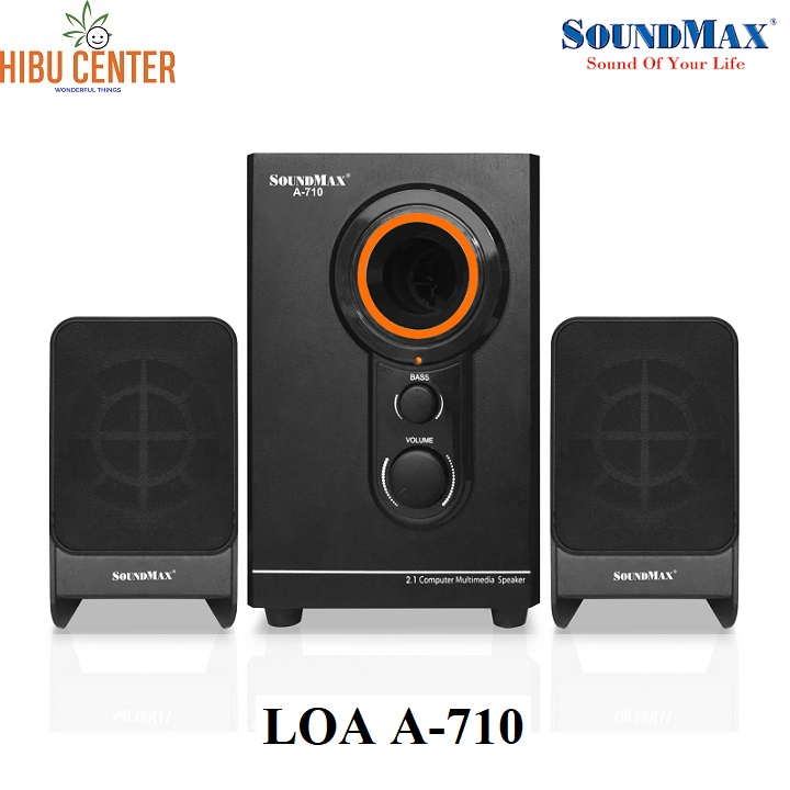 { CÓ ĐIỀU KHIỂN } Loa Vi Tính SOUNDMAX A-710 Hàng Chính Hãng - HIBUCENTER