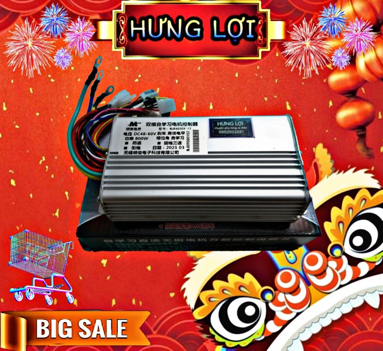 [HCM]Ic Xe Điện Đa Năng 48v 60v 800w 15 fet