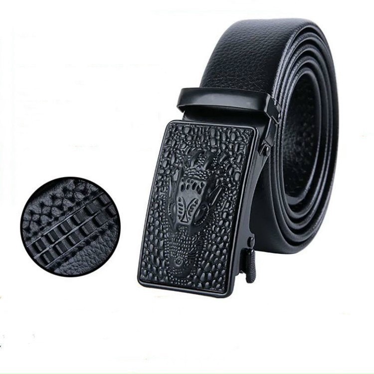🏀🏀thắt lưng _dây nịt nam da cao cấp mặt cá xấu,thiết kế khóa tự động sang trọng và phong cách