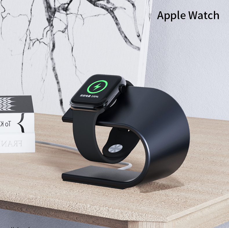 [Nhập ELJAN2 giảm đến 200k cho đơn 99k]Dock sạc hợp kim nhôm cho Apple Watch để bàn làm việc tiện lợi