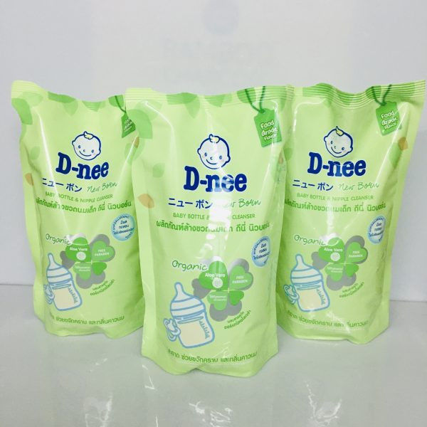Nước rửa bình sữa Dnee dạng túi 600ml