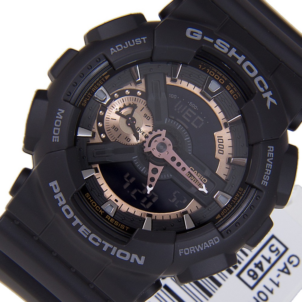 Đồng hồ nam thể thao cao cấp G SHOCK GA 110RG 1A MẶT VÀNG HỒNG (ROSE GOLD) – MÁY QUARTZ