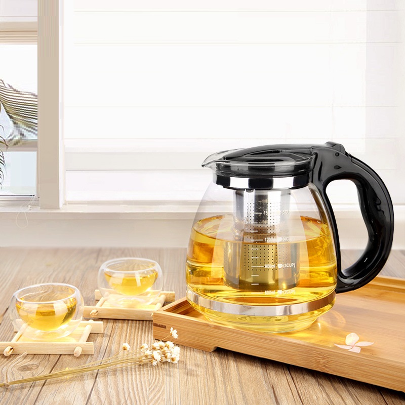 Bình Lọc Trà Thủy Tinh Sang Trọng Lõi Lọc Inox 304 Cao Cấp Kiểu Dáng Hiện Đại. Có Thể Làm Quà Tặng (Có Nhiều Mẫu Cho Bạn Lựa Chọn). Đức Nhung Store