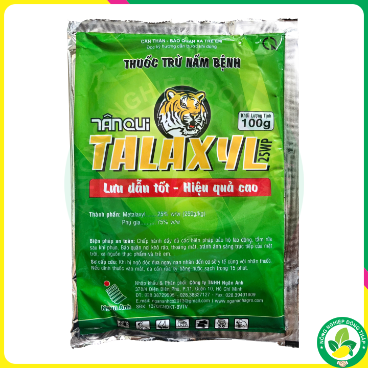 Thuốc trừ nấm bệnh tân qui talaxyl 25wp lưu dẫn tốt – hiệu quả cao