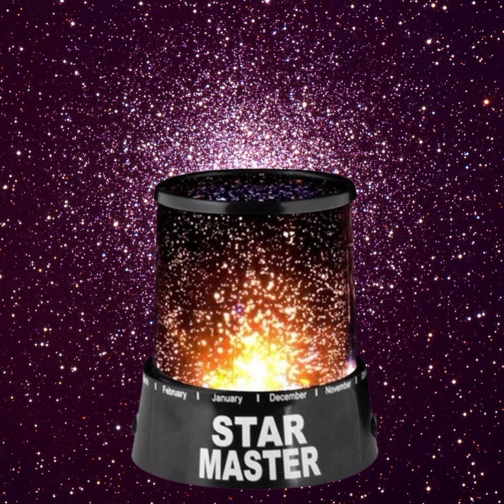 Đèn Ngủ 3D , Đèn Ngủ 3D Vũ Trụ , Đèn Ngủ Chiếu Sao Dãy Ngân Hà - Đèn Ngủ Chiếu Sao Star Master Cho Không Gian Căn Phòng Lung Linh-Lảng mạng huyền ảo