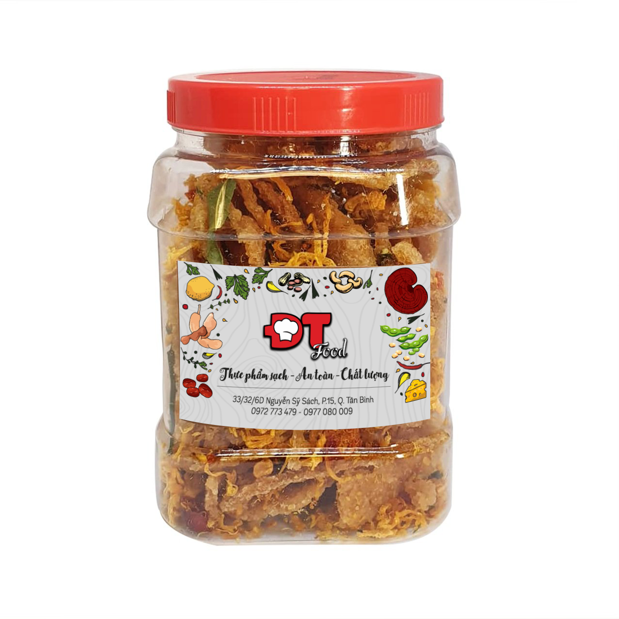 Cơm cháy lắc khô gà đặc biệt 500g