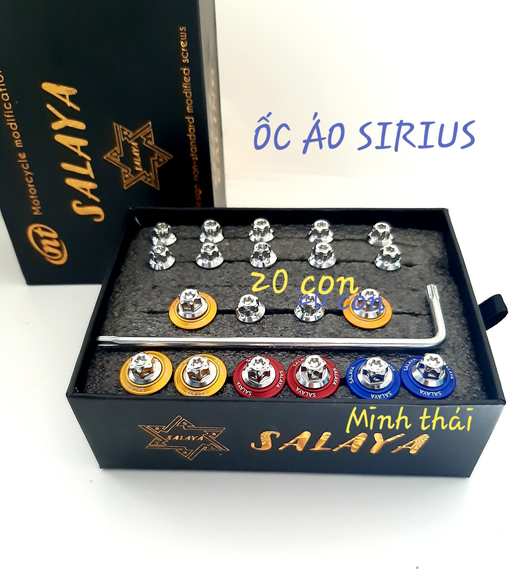 Ốc áo sirius trụ salaya