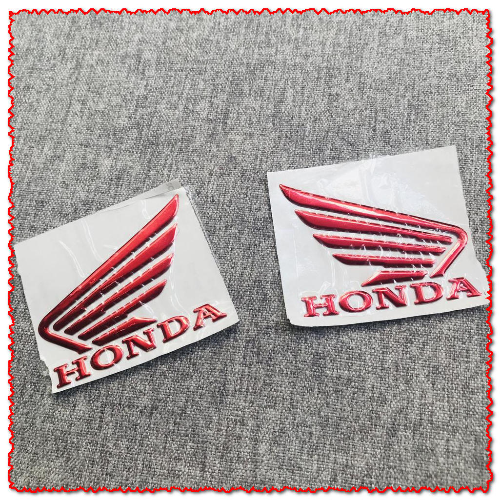 TEM DÁN XE MÁY HONDA WINNER CÁNH CHIM MÀU ĐỎ