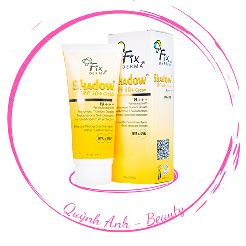 Kem chống nắng fixderma shadow spf 50+ 75g