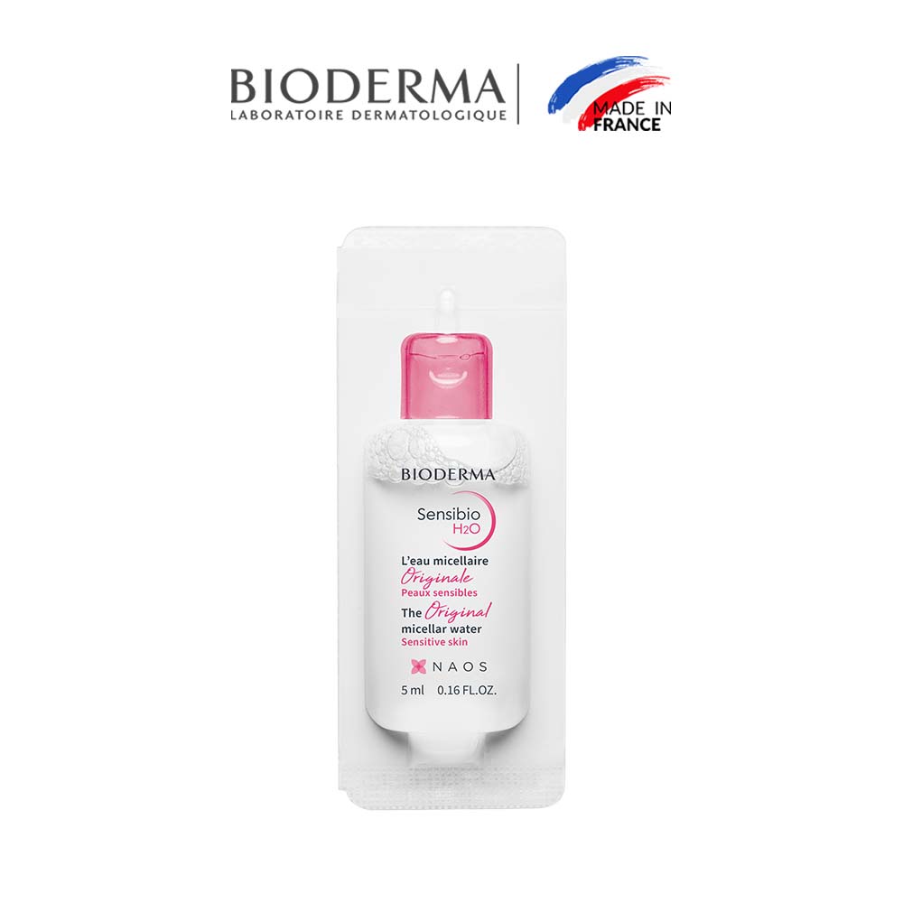 [QUÀ TẶNG KHÔNG BÁN] Dung dịch làm sạch và tẩy trang Micellar cho da nhạy cảm Bioderma Sensibio H2O - 5ml