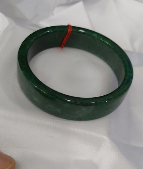 [HCM]vòng tay đá ngọc cẩm thạch bản vuông sơn thủy  khách được tư vấn ni tay hàng đẹp