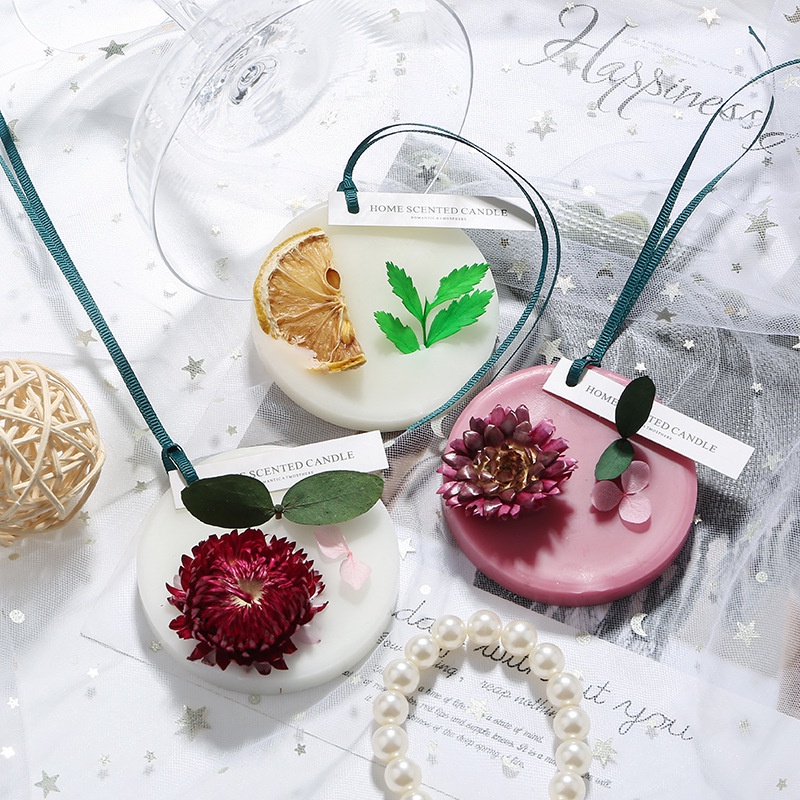  Sáp thơm thảo mộc hoa khô treo phòng tủ quần áo nhà tắm hương thơm tự nhiên khử mùi hôi ẩm mốc kèm dây treo 