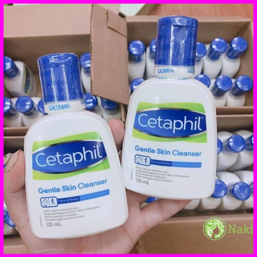Sữa rửa mặt Cetaphil Chai Mini 125ml sửa rửa mặt dành cho da nhạy của Úc