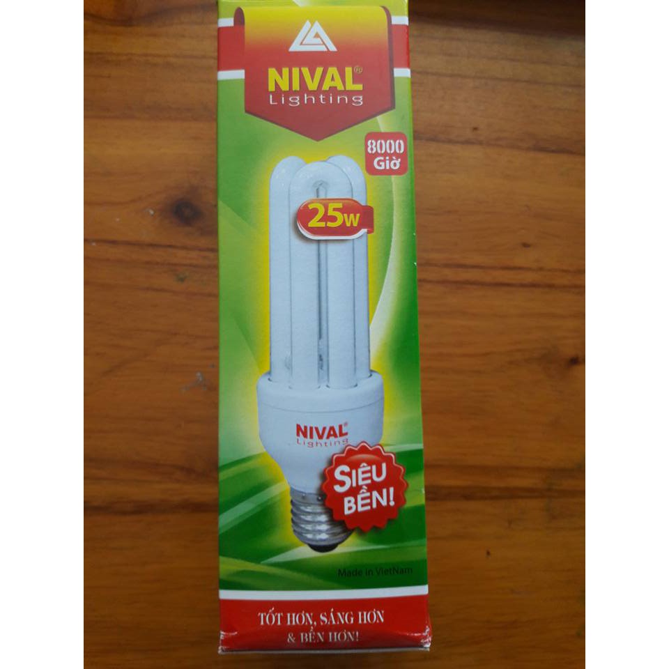 Bóng đèn compact 25w công ty