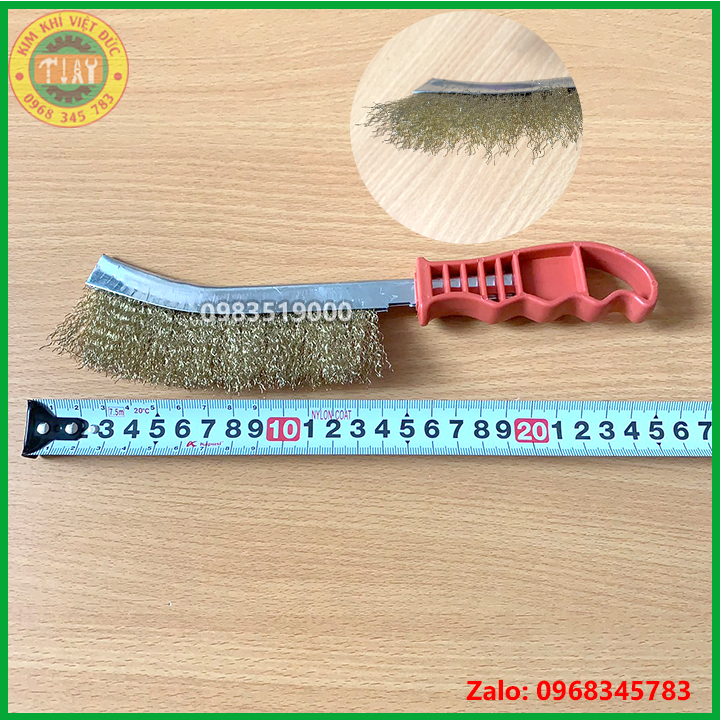 Bàn chải đánh rỉ sắt cán đỏ