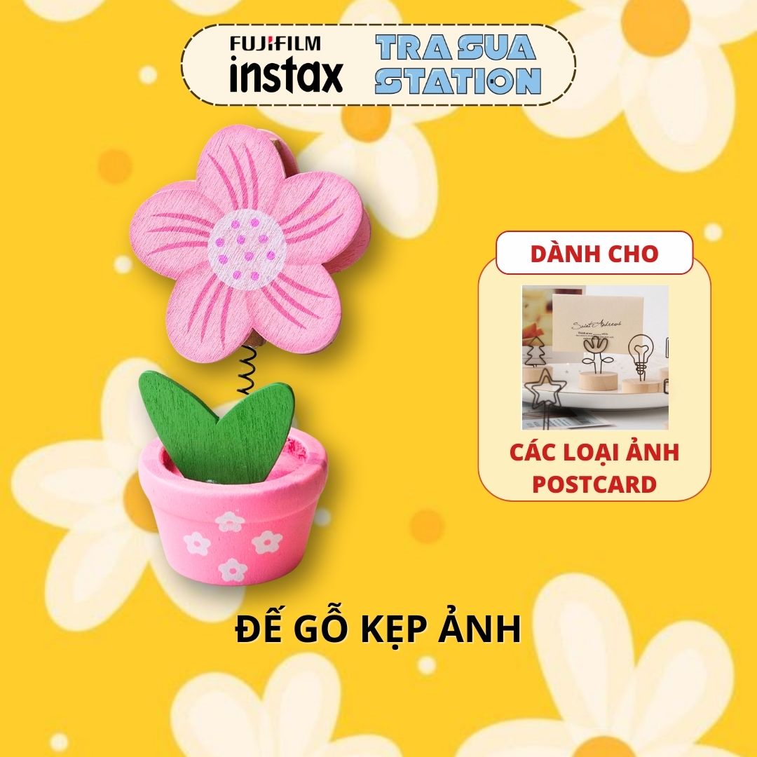 Kẹp Ảnh Đế Ảnh Để Bàn trang trí dành cho hình film Instax Mini/ Instax Square/ Instax Wide