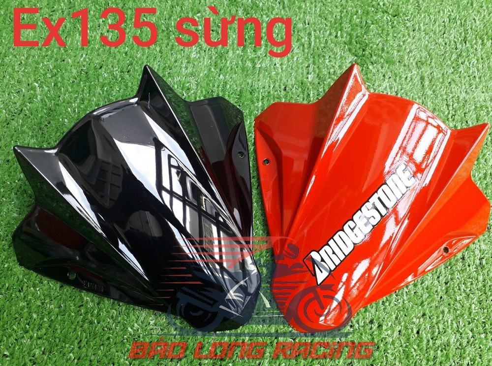 EXCITER 135 ốp đầu đèn mão Sừng Siêu đẹp và thời trang....nhiều màu