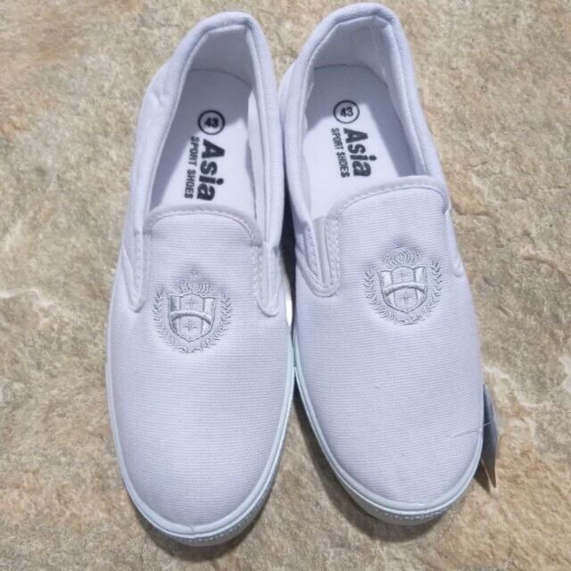 Giày bata asia xỏ lười vải bền thể thao size 38 đến 43