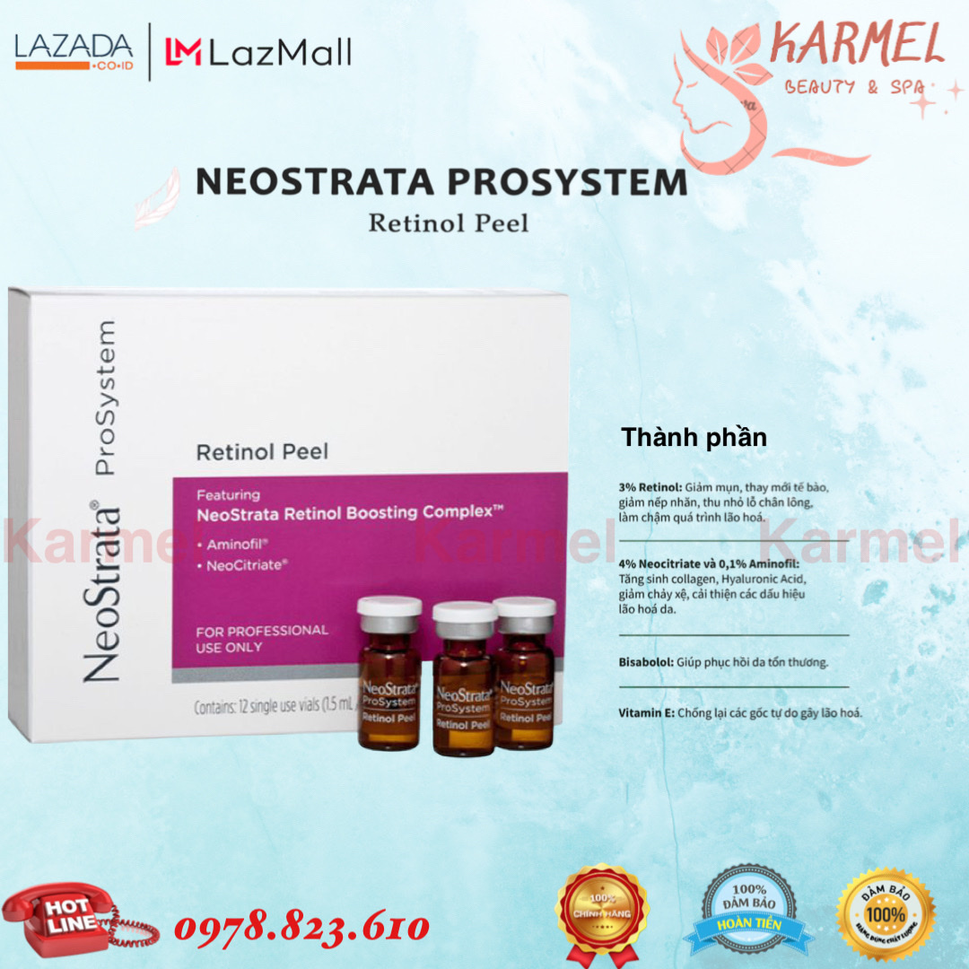 Neo Stra ta ProSystem Retinol Peel – Tinh chất thay da sinh học - - Karmel Chính Hãng