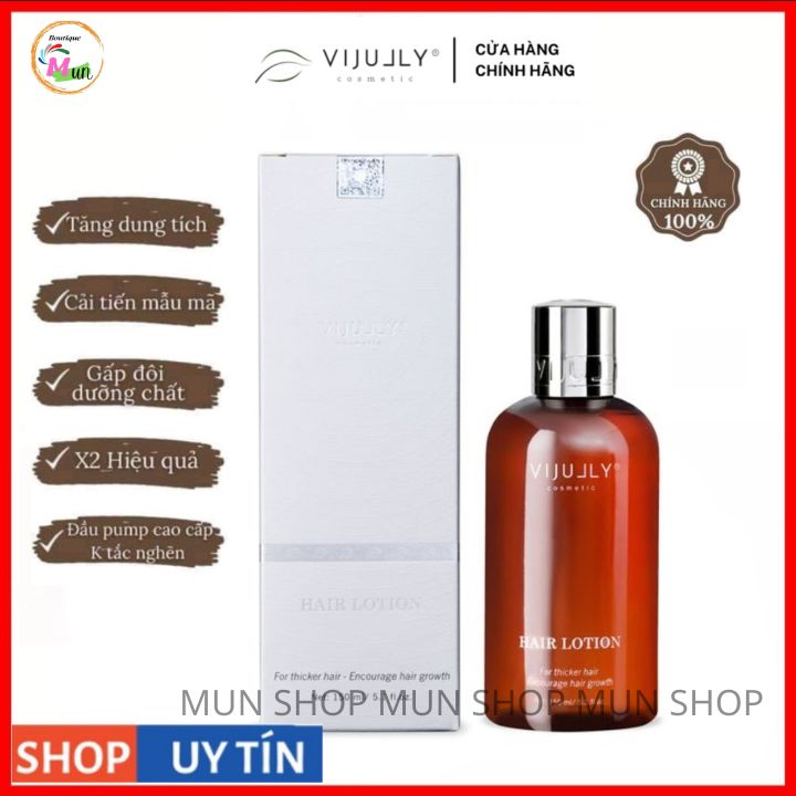 [chính hãng] Tinh Dầu Bưởi ViJully - xịt bưởi Vijully 150ML kích mọc tóc - làm dày tóc