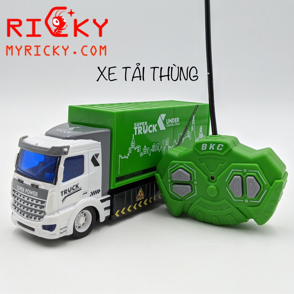 Bộ xe Rác, công trinh điều khiển có đèn nhiều mẫu