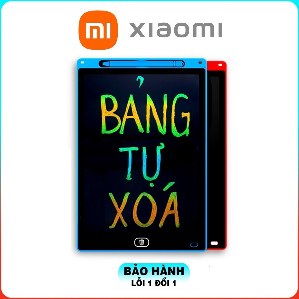 Sốc! Dùng Xu Săn Hàng Xiaomi Chính Hãng Bảng Vẽ Điện Tử Thông Minh Xiaomi Tự Xoá 10inch Màu 3D Bảng Vẽ Điện Tử 3d Đa Sắc Màu Bảng Viết Vẽ 10 Inch Dành Cho Bé Tự Xóa Được Thông Minh Màn Hình Lcd Đồ Họa Bút Dạy Học