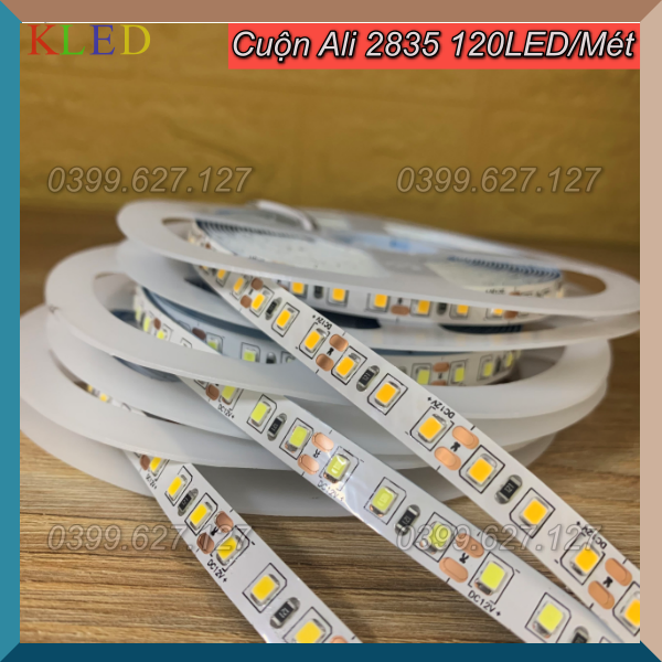 Led cuộn 2835 120Led/Mét - Led dán 2835(5m/cuộn)- Bảo hành 2 năm
