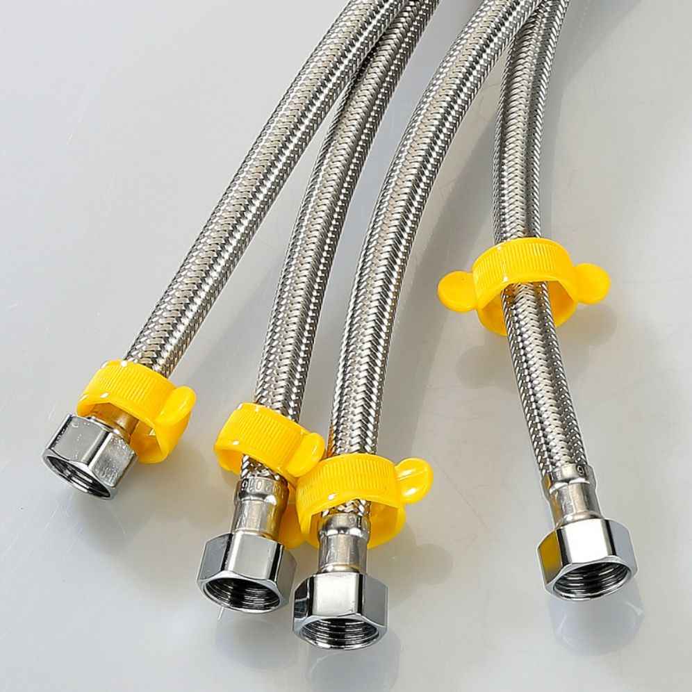 1 sợi Dây đấu cấp nước chậu rửa, bình nóng lạnh, lavabo, bồn cầu inox 304 cao cấp - 40cm