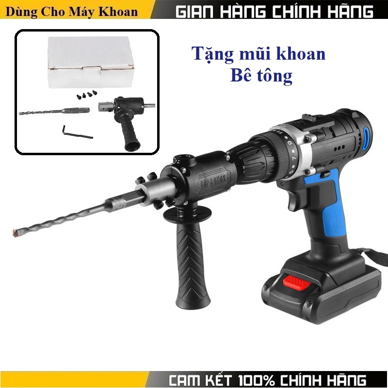 Máy khoan búa - chuyển đổi máy khoan thành máy khoan búa