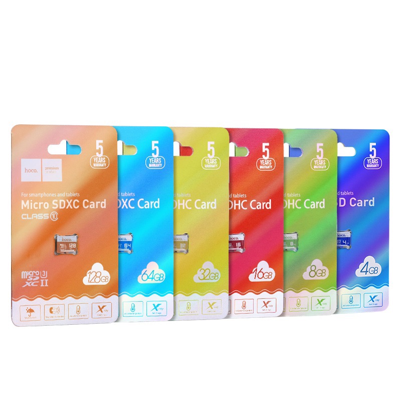 Thẻ nhớ hoco class 10 4g/ 8g/ 16g/ 32g/ 64g/ 128g