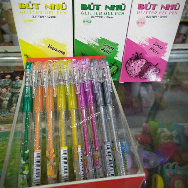 [HCM]Bút nhũ hương trái cây