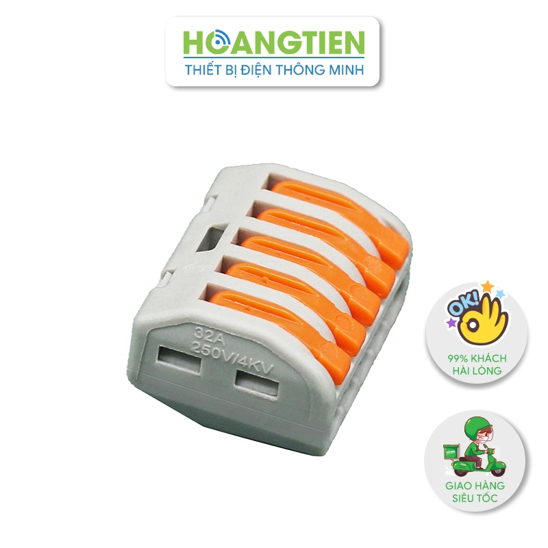 Cút nối dây điện kv774 5 cổng
