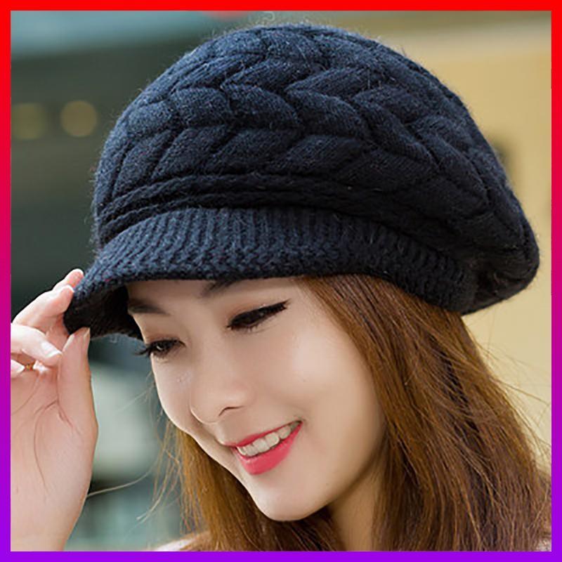 Nón len siêu xinh 2 lớp cao cấp - style hàn - nhshop