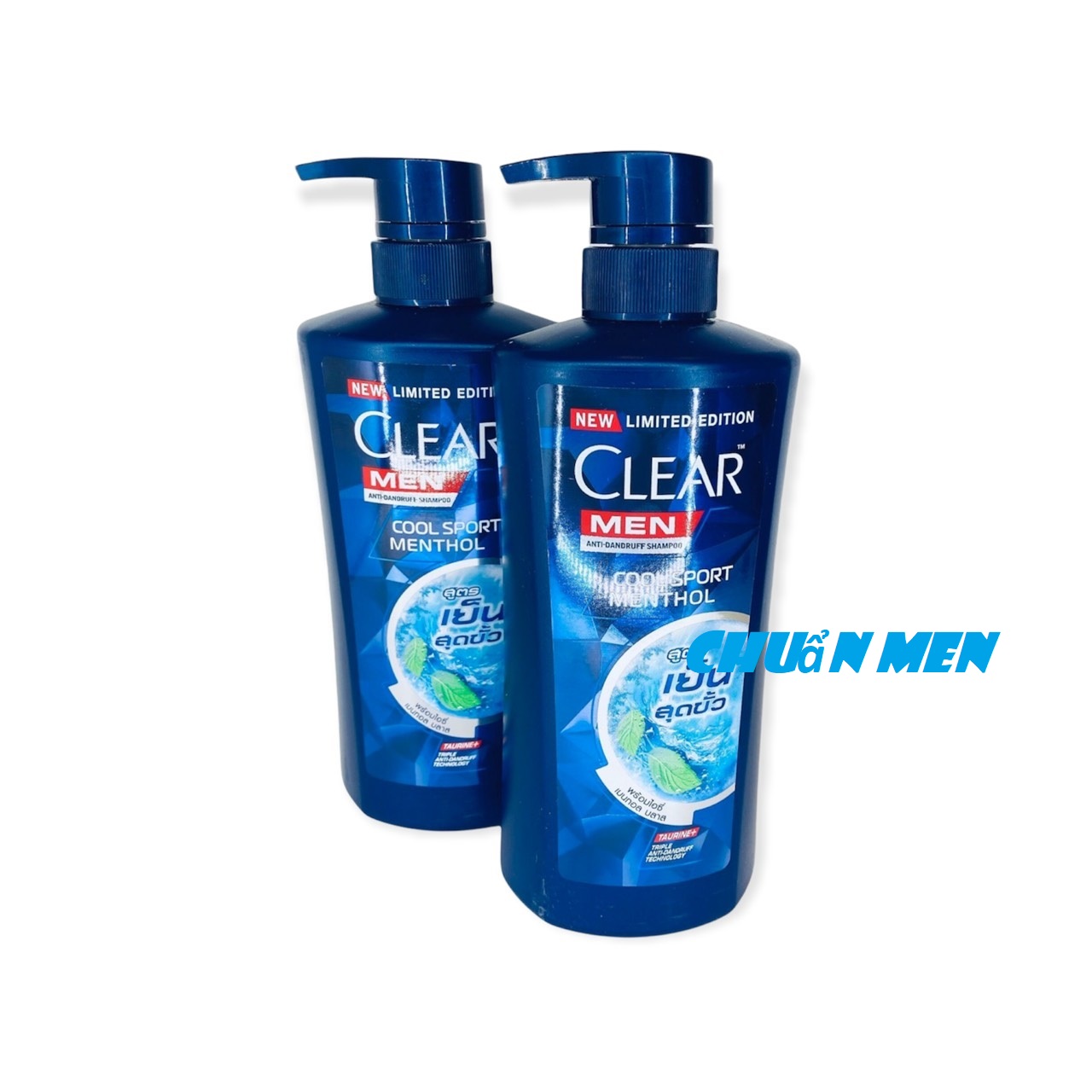 2 CHAI DẦU GỘI CLEAR MEN DÀNH CHO NAM - THÁI LAN 450ML - DATE 2024