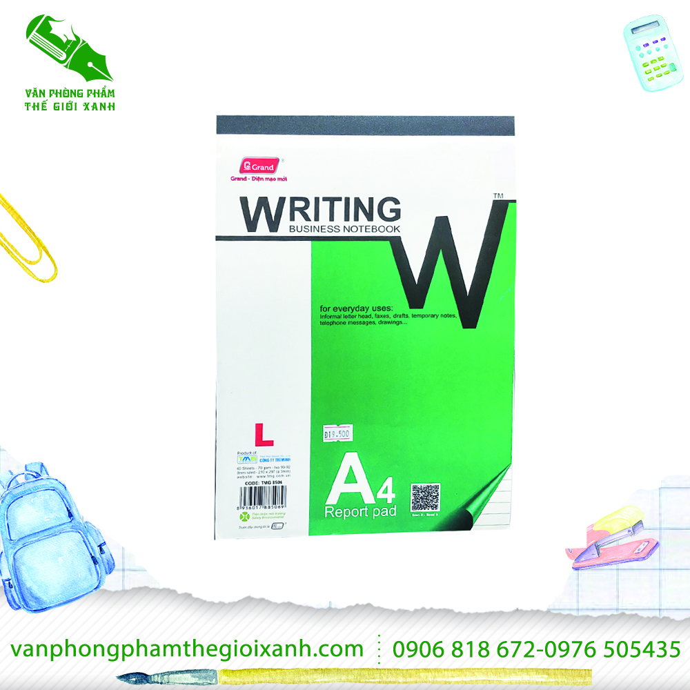 Vở xé grand a4 8506