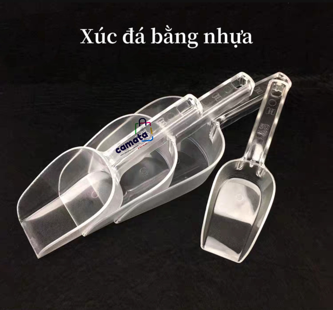 Xúc đá nhựa - CAMATA - xẻng xúc nguyên liệu - xúc đá nhựa cao cấp - xúc hạt bằng nhựa - xẻng nhựa xúc bột