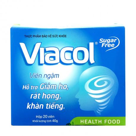 [HCM]Kẹo ngậm Viacol không đường