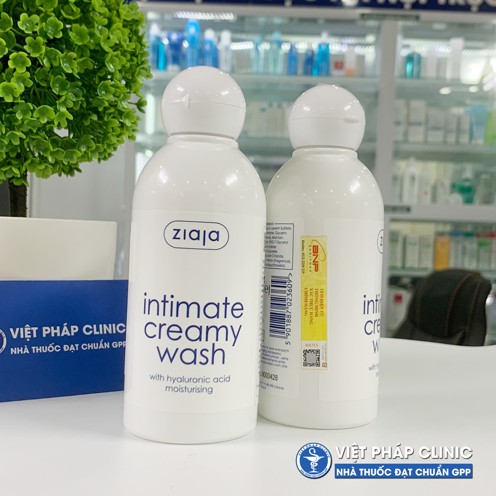 Dung dịch vệ sinh Ziaja Intimate creamy wash