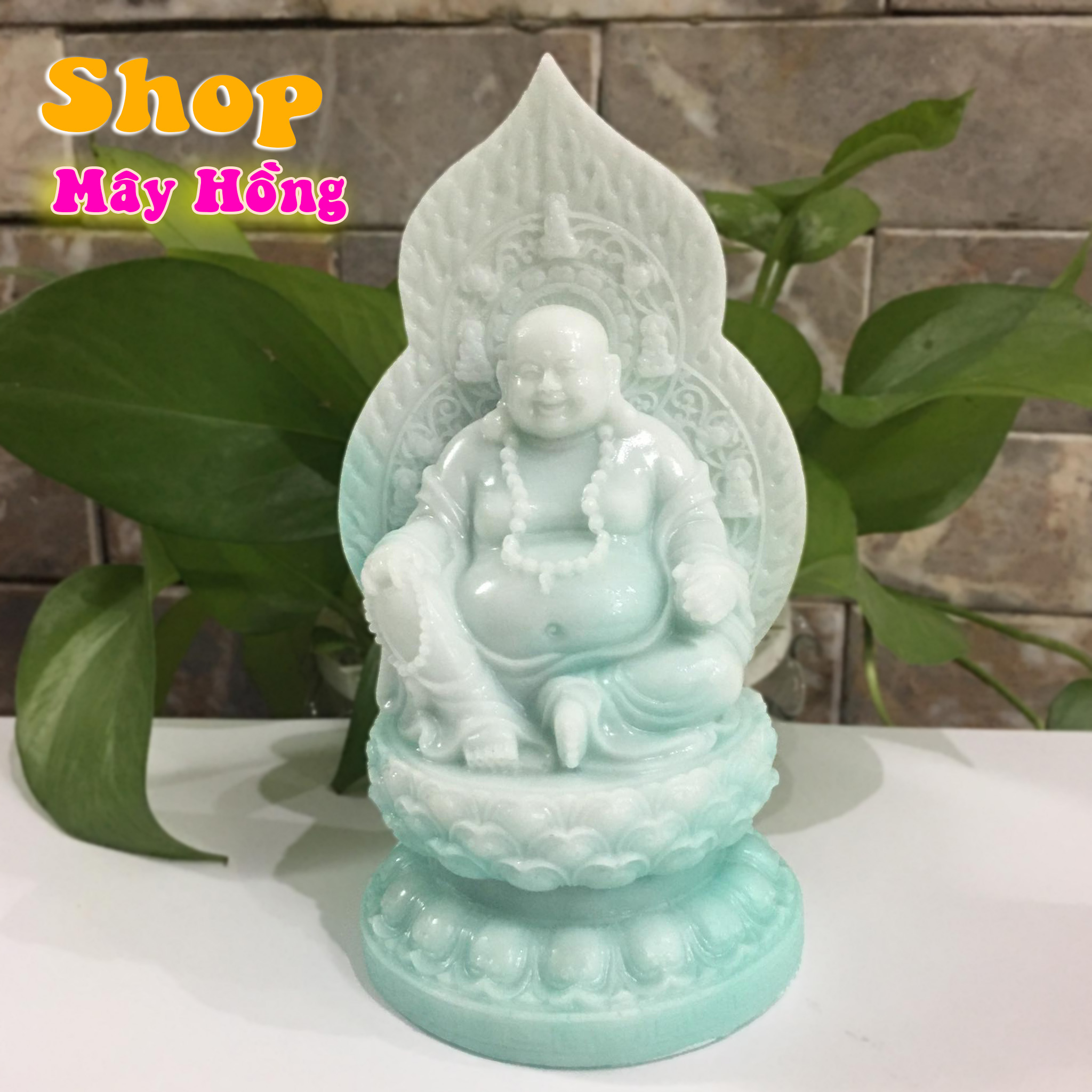 Tượng Phật Di Lặc cao 17 cm mang thịnh vượng, bình an cho mọi người