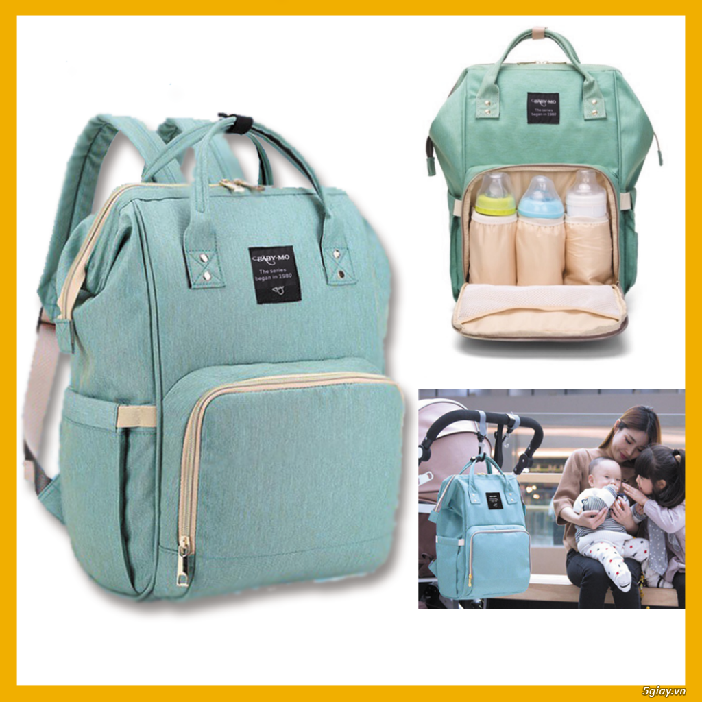 [HCM]Balo Bỉm Sữa Đa Năng Cho Mẹ và Bé  Thời Trang Túi Sách Đa Năng Chống Thấm Nước Cho Bé và Mẹ  Balo Du Lịch Cho Mẹ Và Bé Có Ngăn Giữ Nhiệt Tiện Dụng Khoa Học Và Cá Tính
