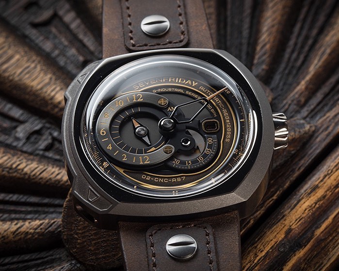 ĐỒNG HỒ UNISEX SEVENFRIDAY CƠ TỰ ĐỘNG (AUTOMATIC) CAO CẤP Q2/03 Choo Choo CÓ NFC