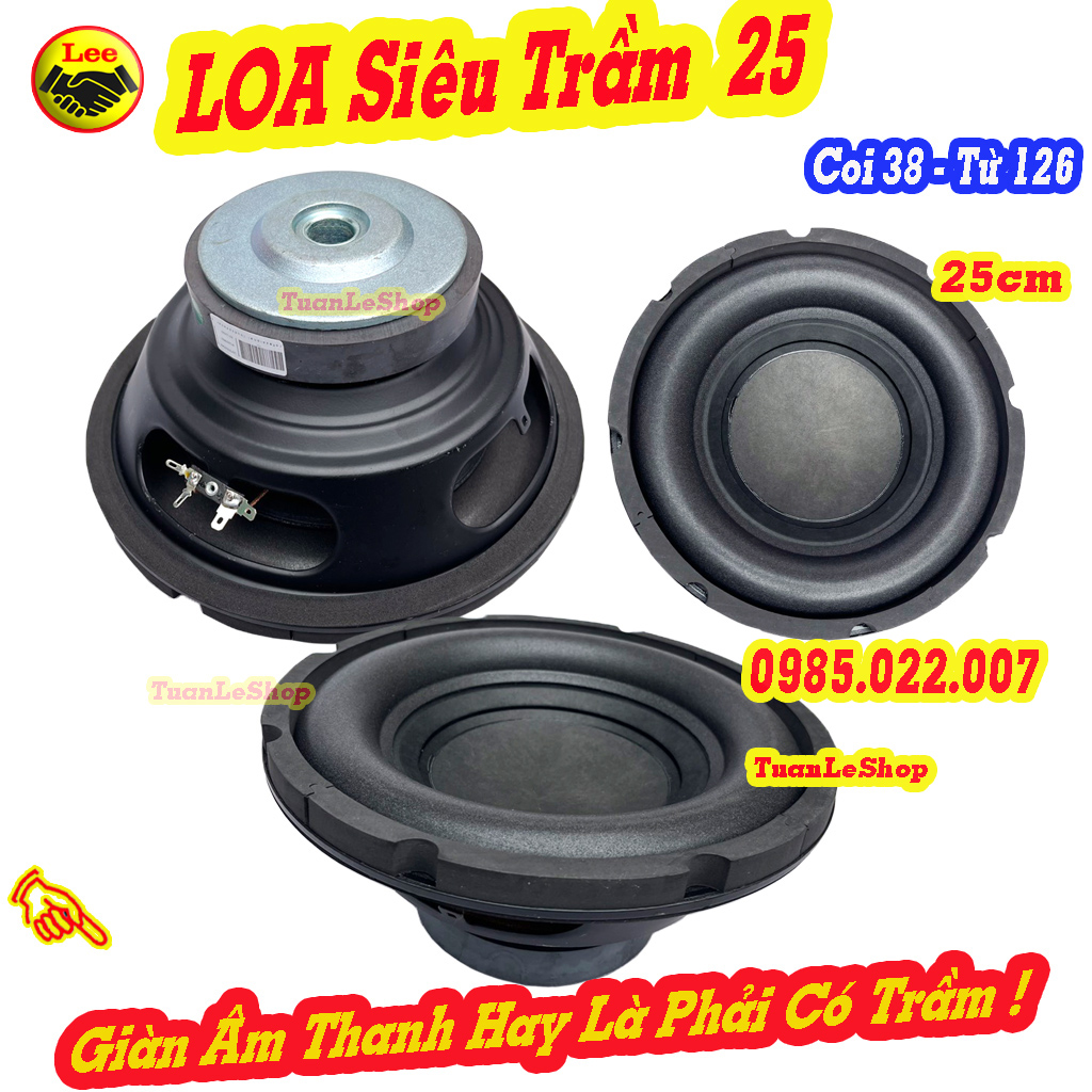 LOA SIÊU TRẦM SUB 25 SIÊU RẺ - LOA SUB BASS 25 BÌNH DÂN MS1020