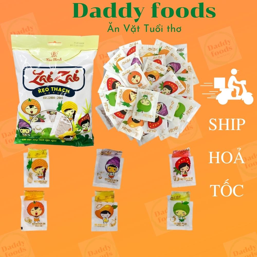 Kẹo thạch zaizai, thạch zaizai đức hạnh gói 350g đồ ăn vặt tuổi thơ siêu ngon