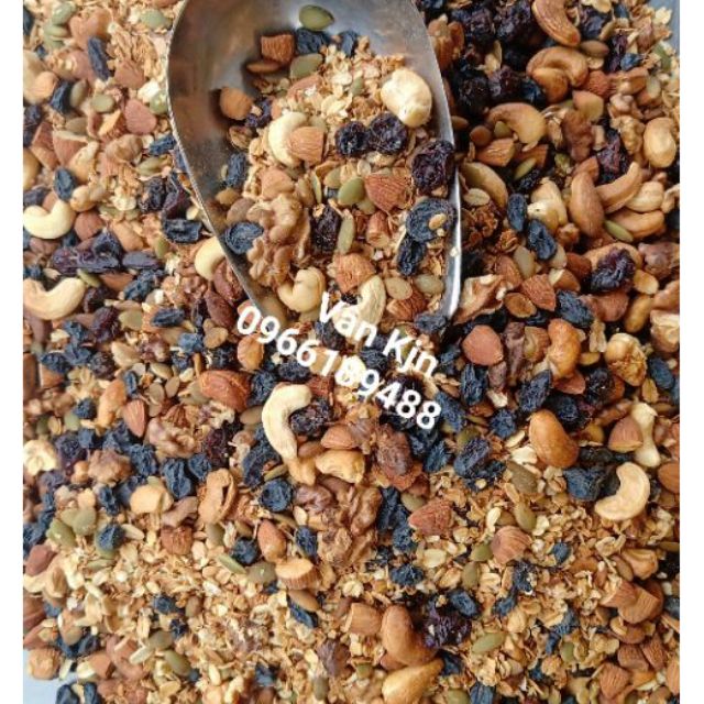 Ngũ cốc Granola ăn kiêng, không đường 500g